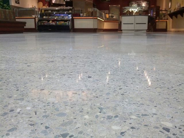 Smooth Polished Concrete — 6D Concrete Restoration