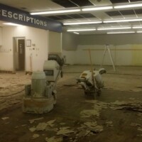 Tile Removal Drug Store Commercial